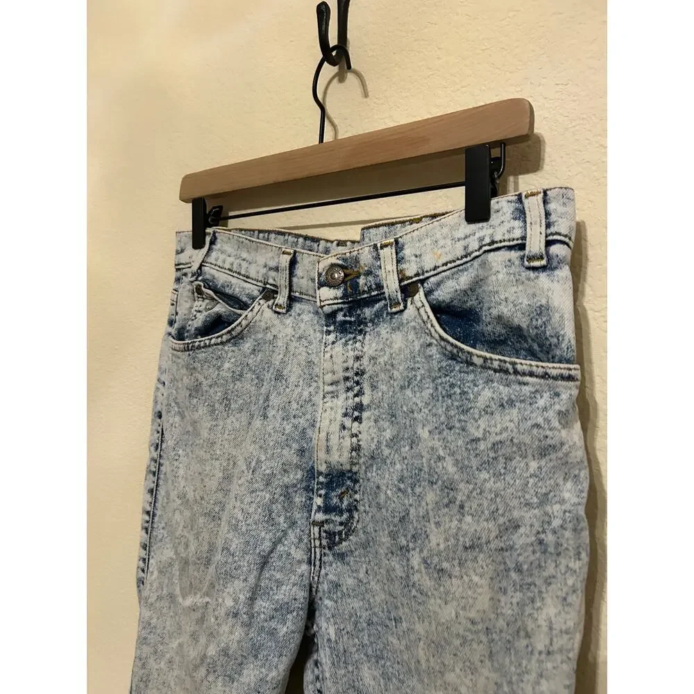 Vintage Levi's Silvertab Acid Washed Jeans Mens Size 32x32 Baggy Made in USA